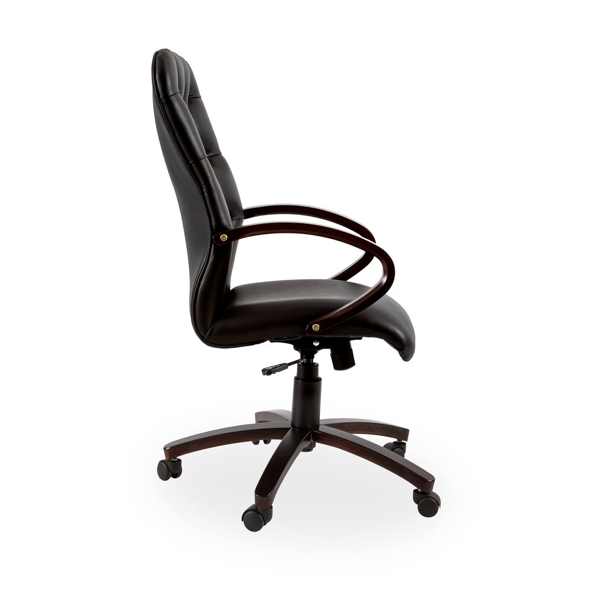 Adda High Back Executive Chair - Wood Thumbnail
