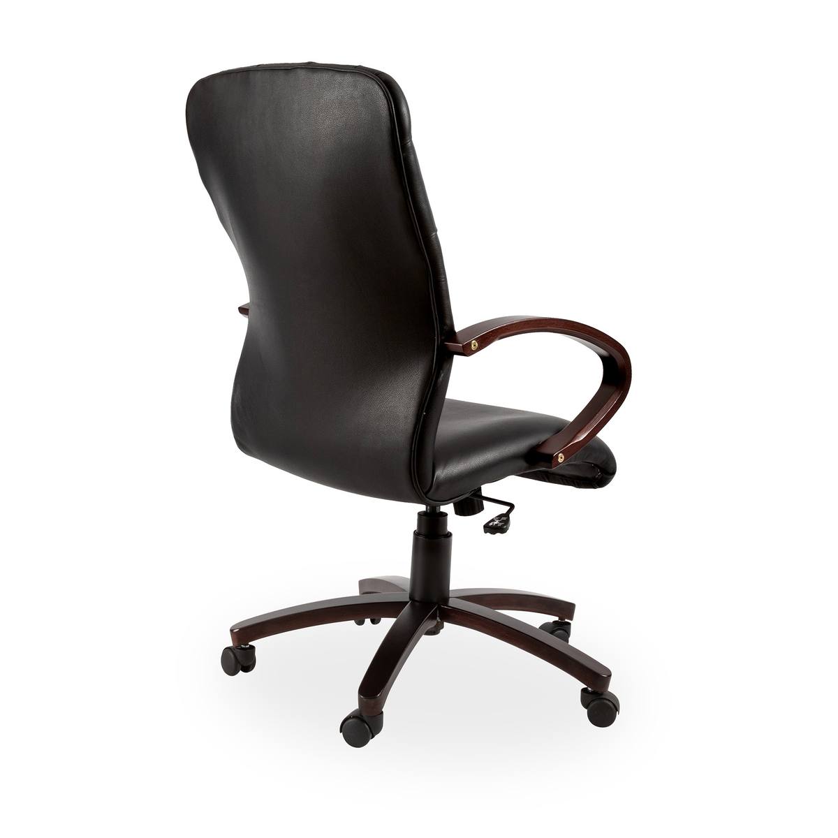 Adda High Back Executive Chair - Wood Thumbnail