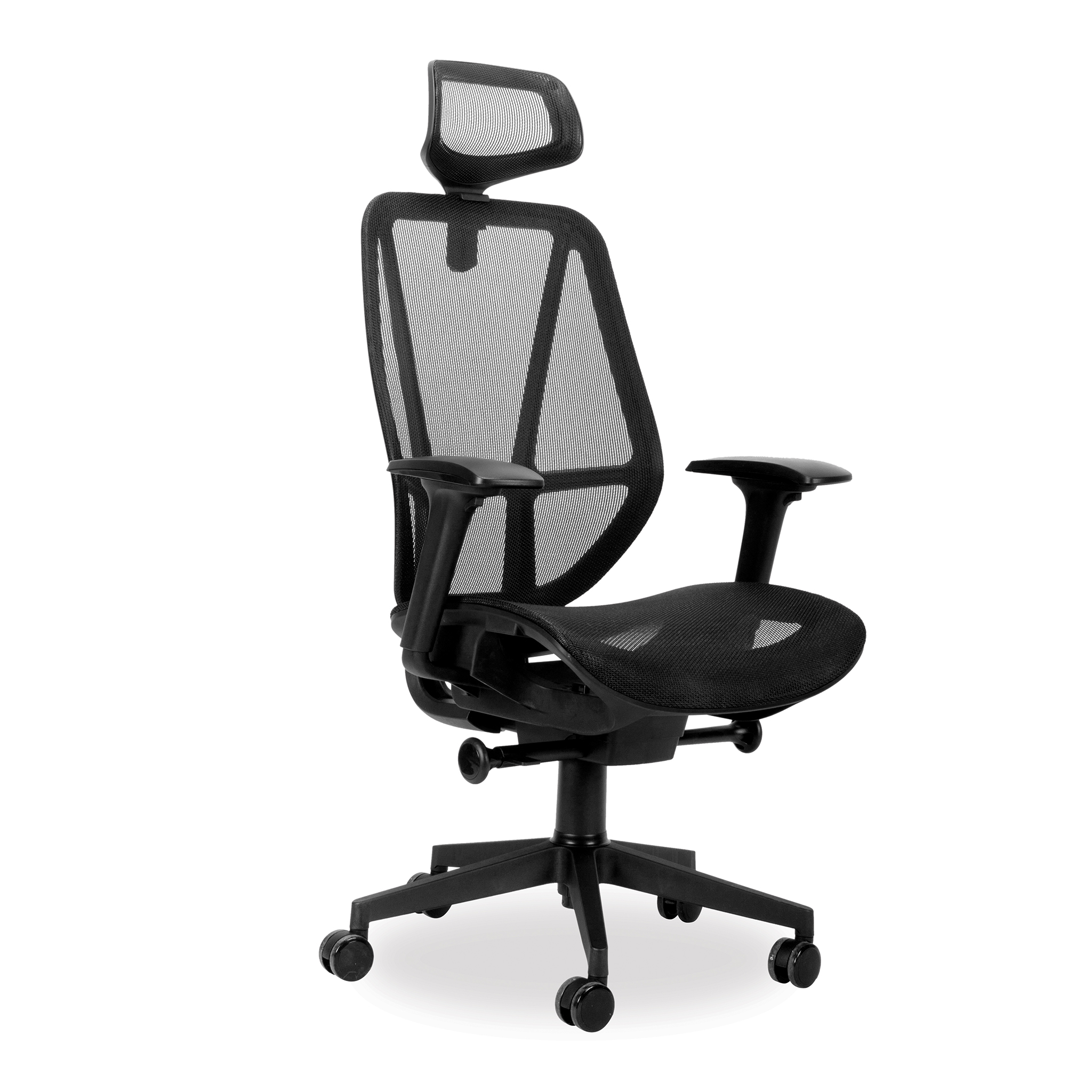 Crystal Mesh High Back Chair - Black Frame Speedline