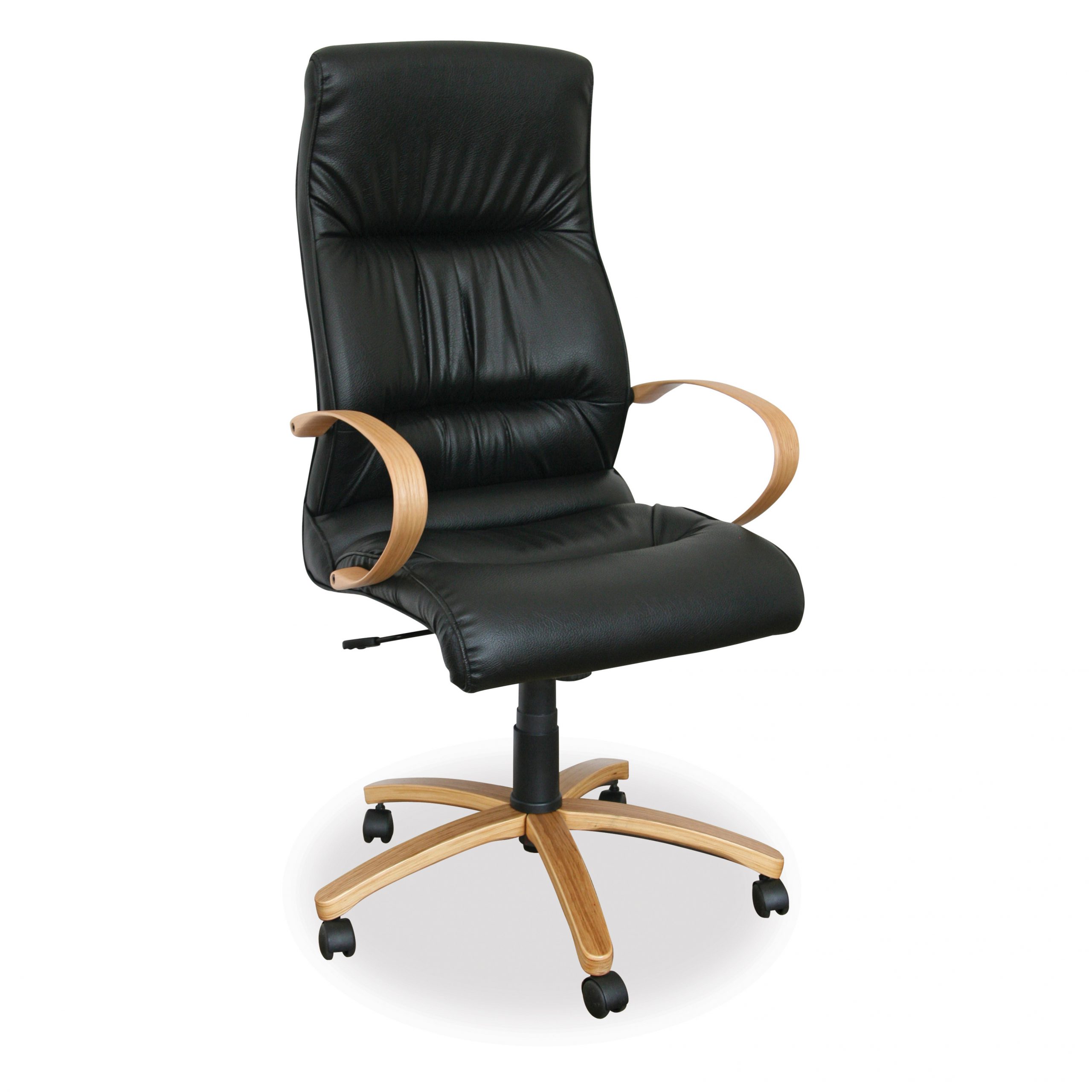 Salvador High Back Wood Executive Chair