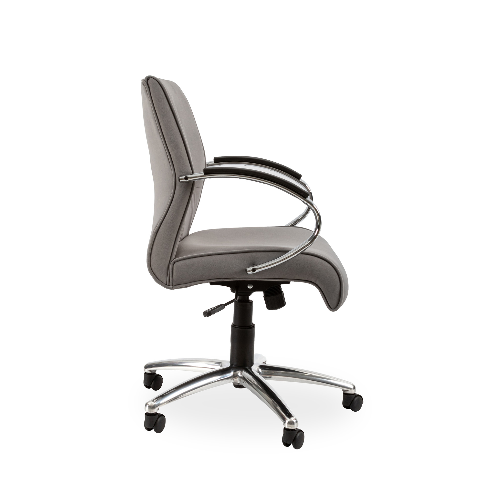 Salvador Mid Back Chrome Executive Chair Thumbnail