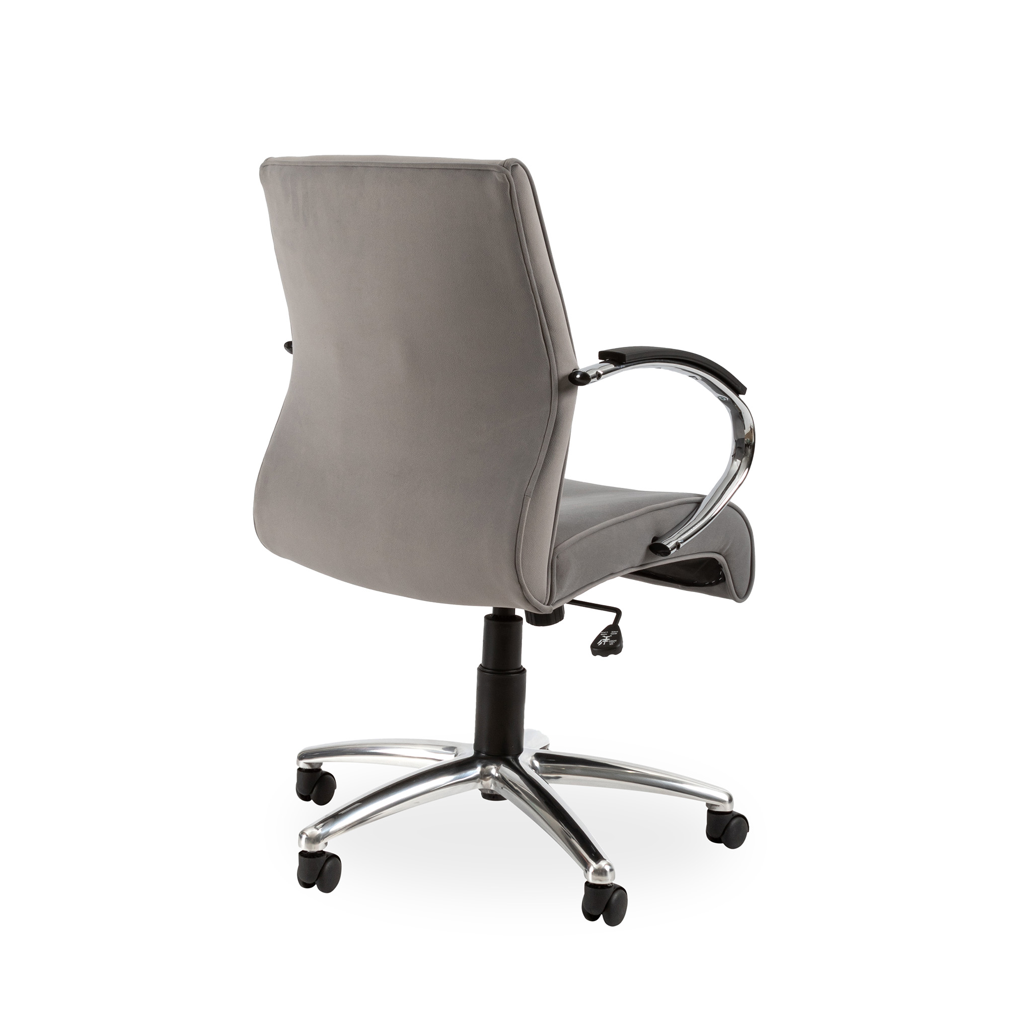 Salvador Mid Back Chrome Executive Chair Thumbnail
