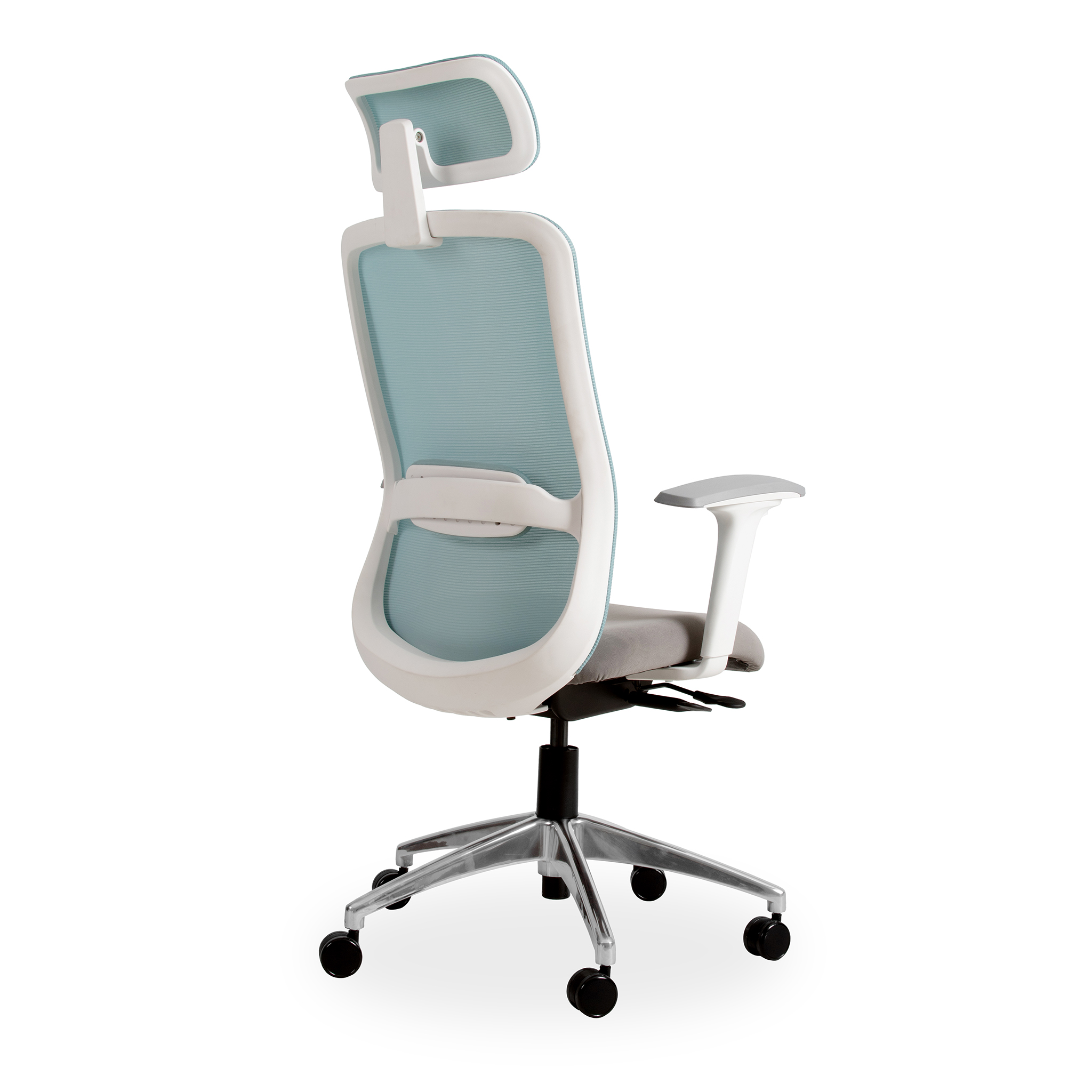 Tide Blue Mesh Back Chair Thumbnail