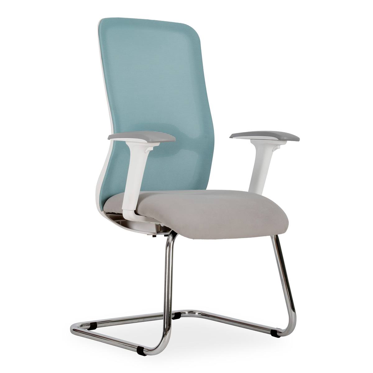 Tide Visitors Blue Mesh Sleigh Base Chair