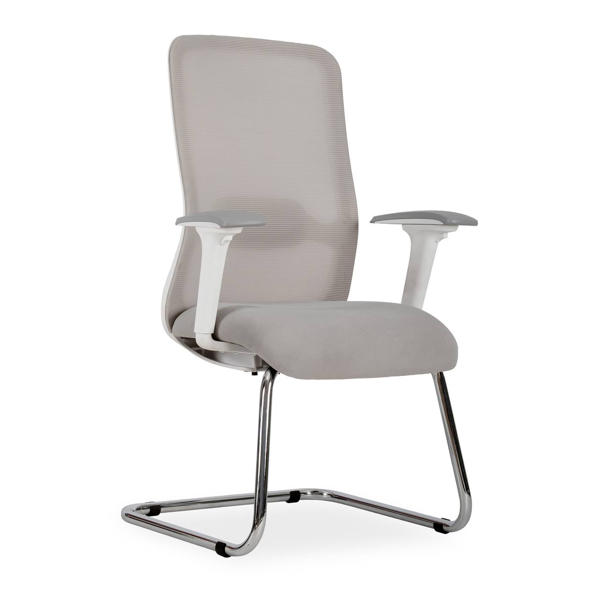 Tide Visitors Grey Mesh Sleigh Base Chair